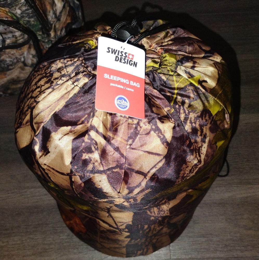 Swiss design sleeping bag